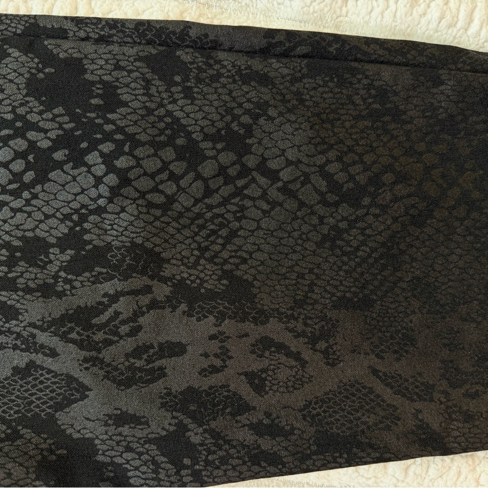 Krazy Larry Black Snake Print Pants - Picture 3 of 4